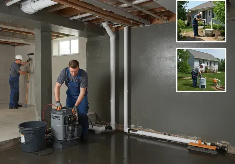 Basement Waterproofing and Flood Prevention process in Glynn County, GA